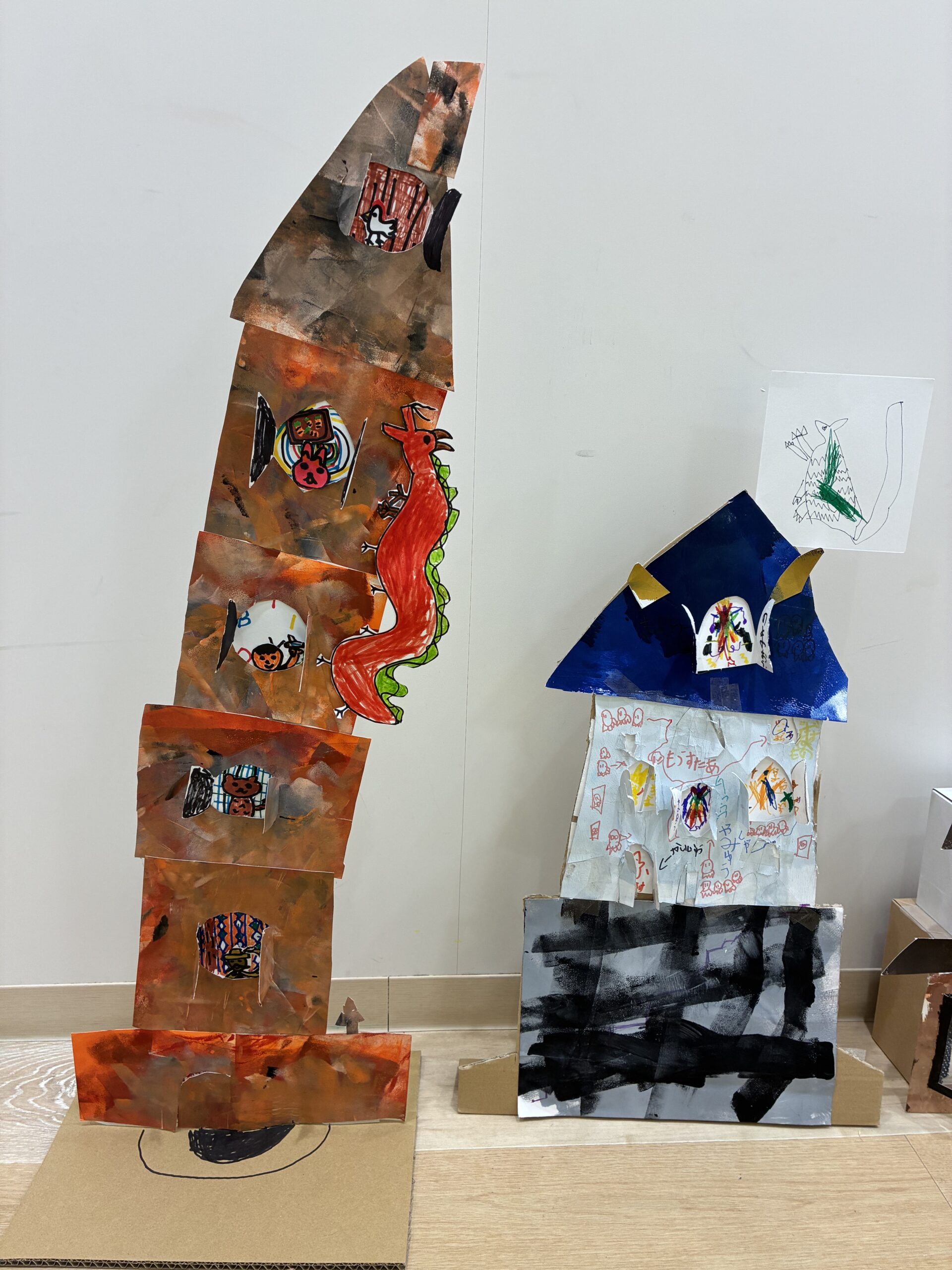 1月の小学生アートクラス