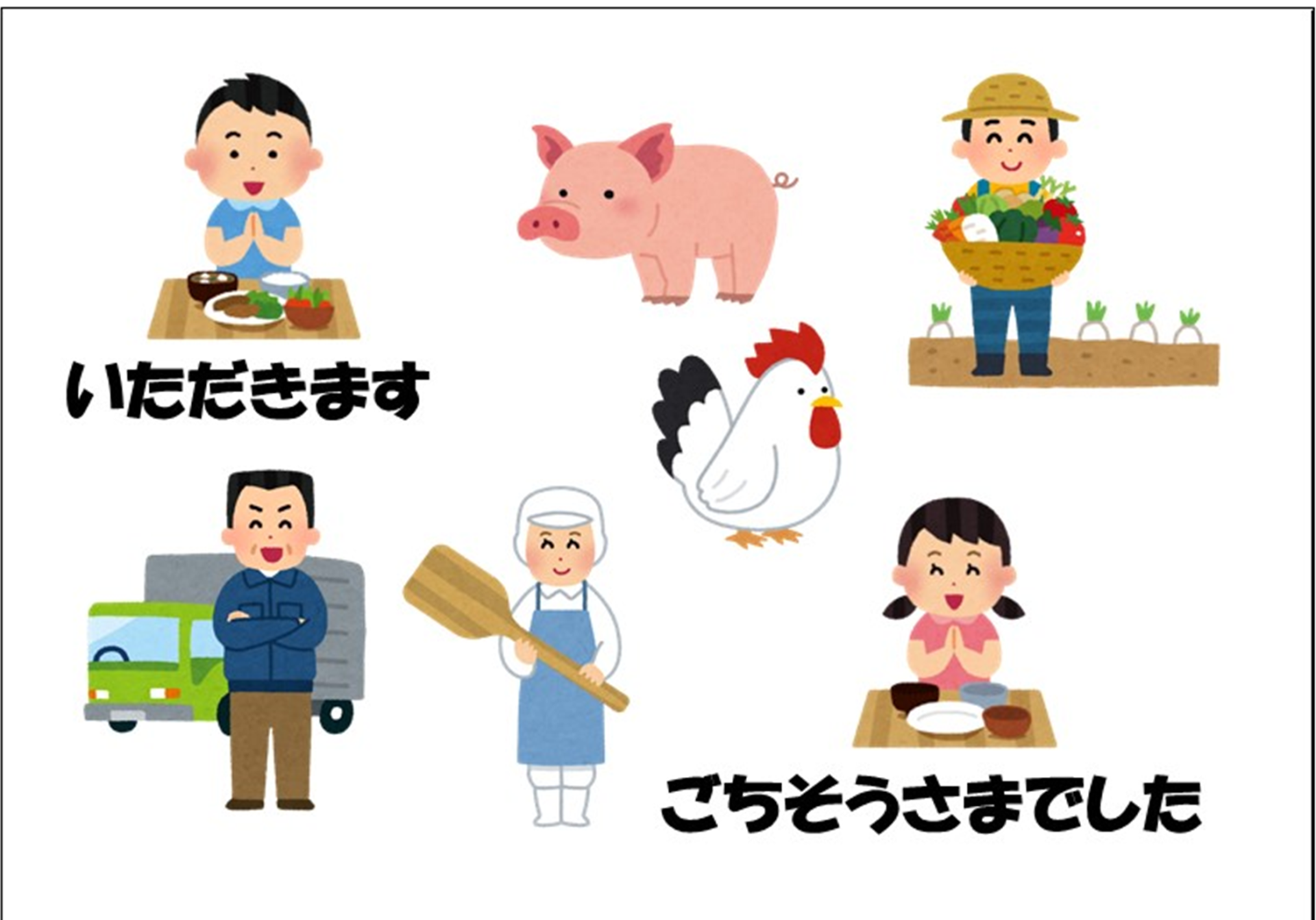 ⁂【食育】マナーについて