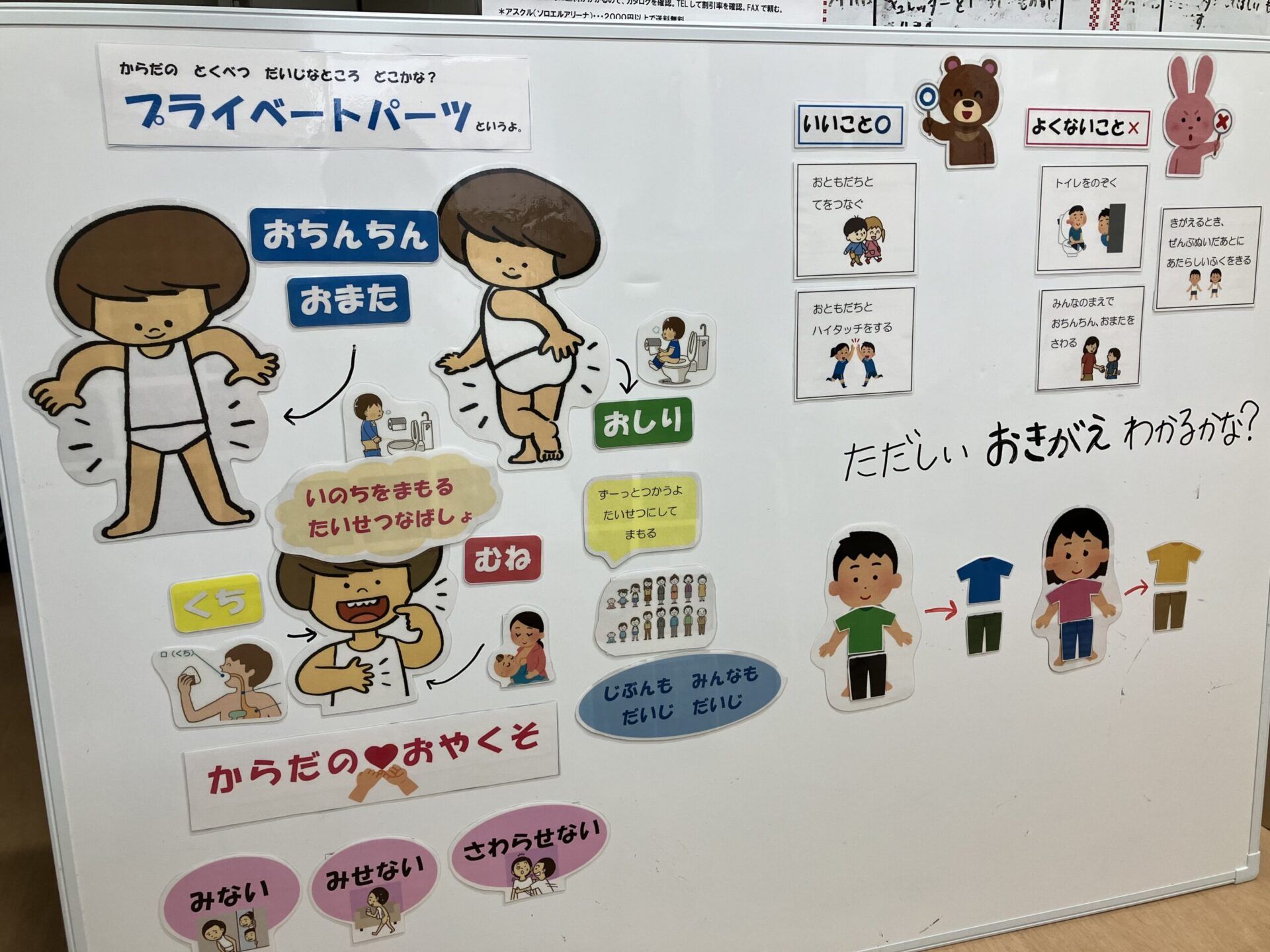 自分のからだを大切にして守ろう🤝🏻