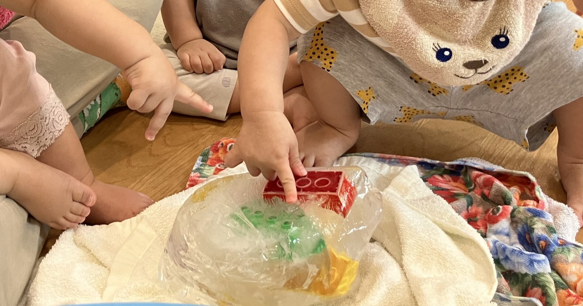 氷遊び☆つめたあああい！