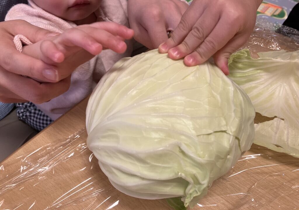 ⁂11月　ひよこ組・こあら組食育活動