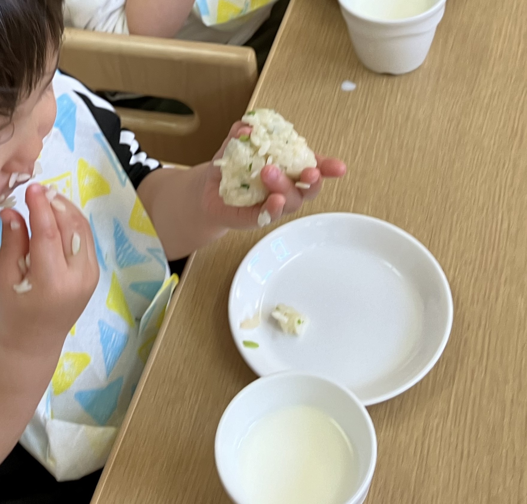 ⁂０歳食育　おにぎり屋さん