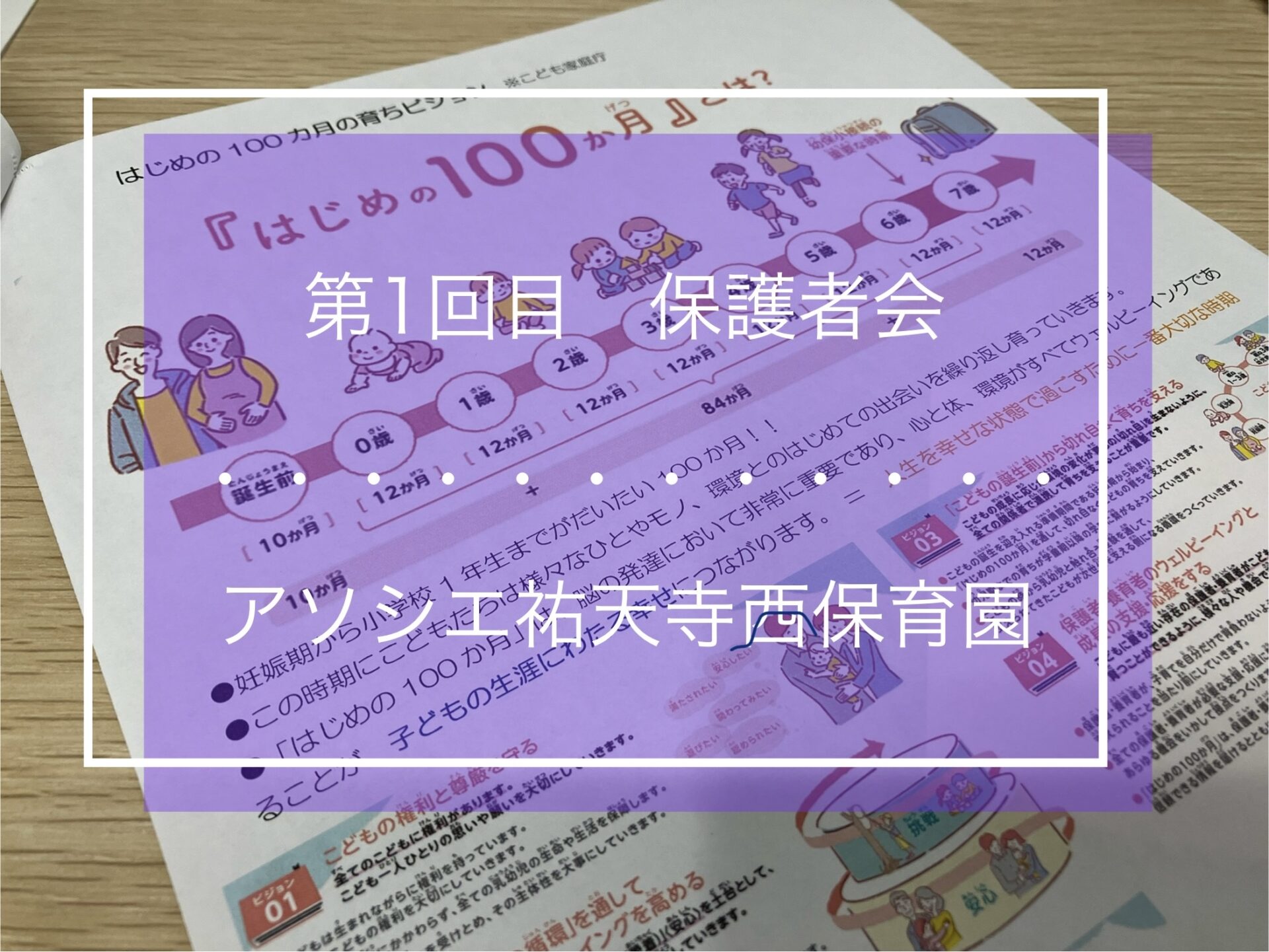 ～第１回目　保護者会～
