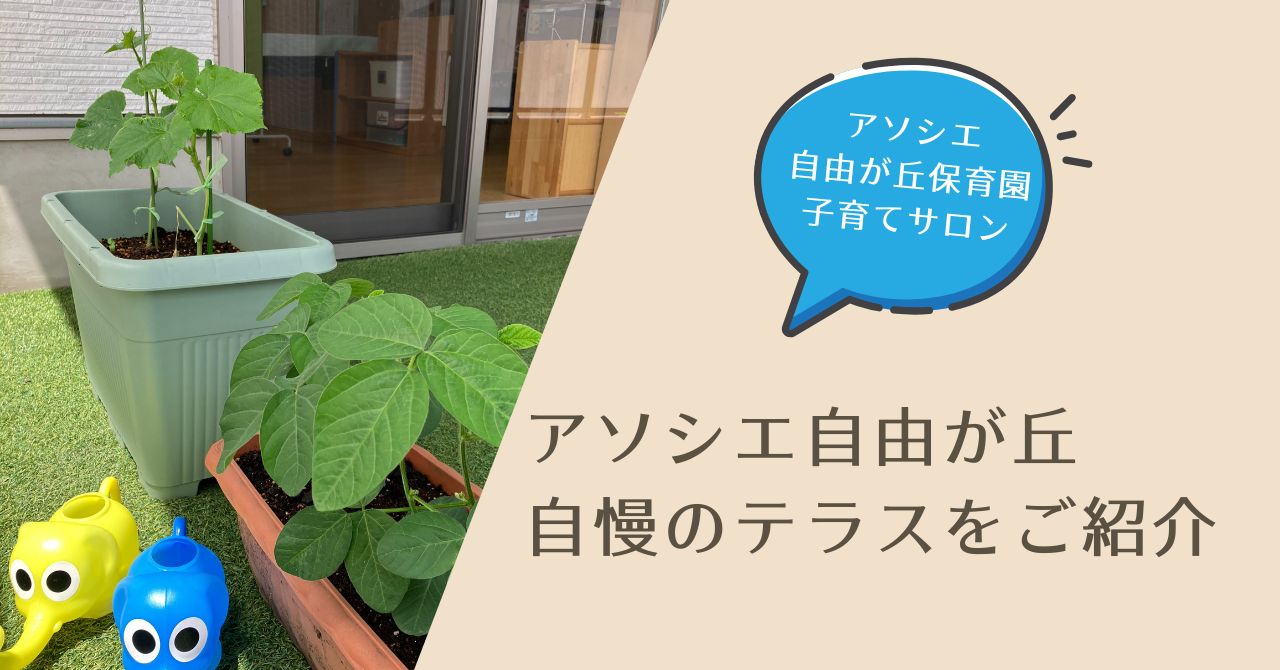 自慢のテラスです！
