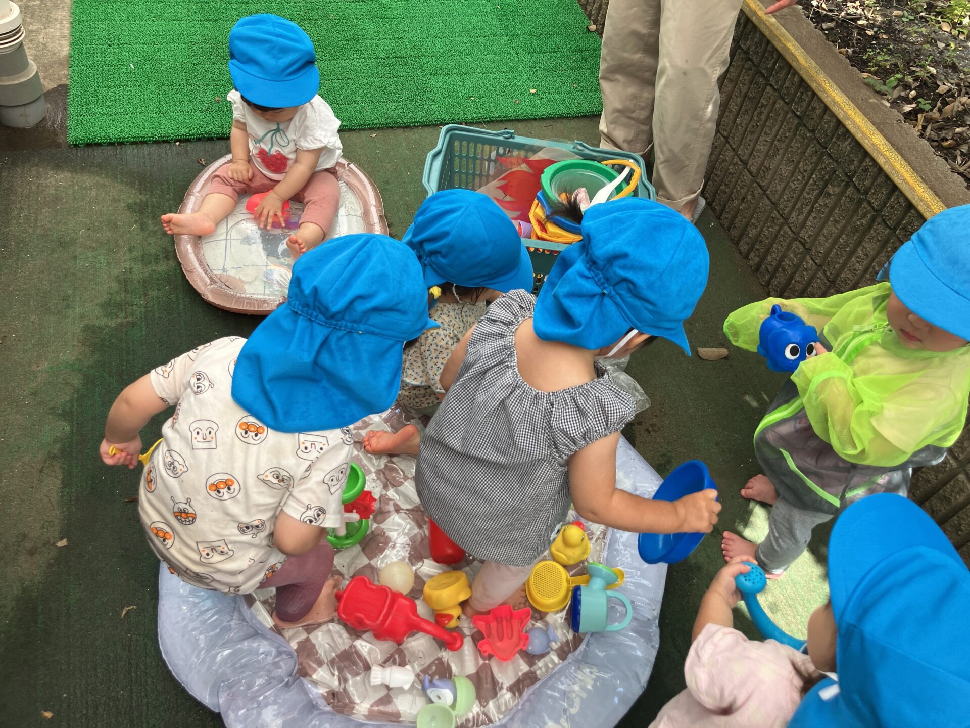 ちゃぷちゃぷいい気持ち♪