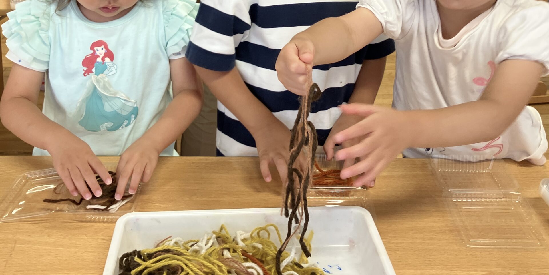 夏まつりに向けて〜縦割り保育〜