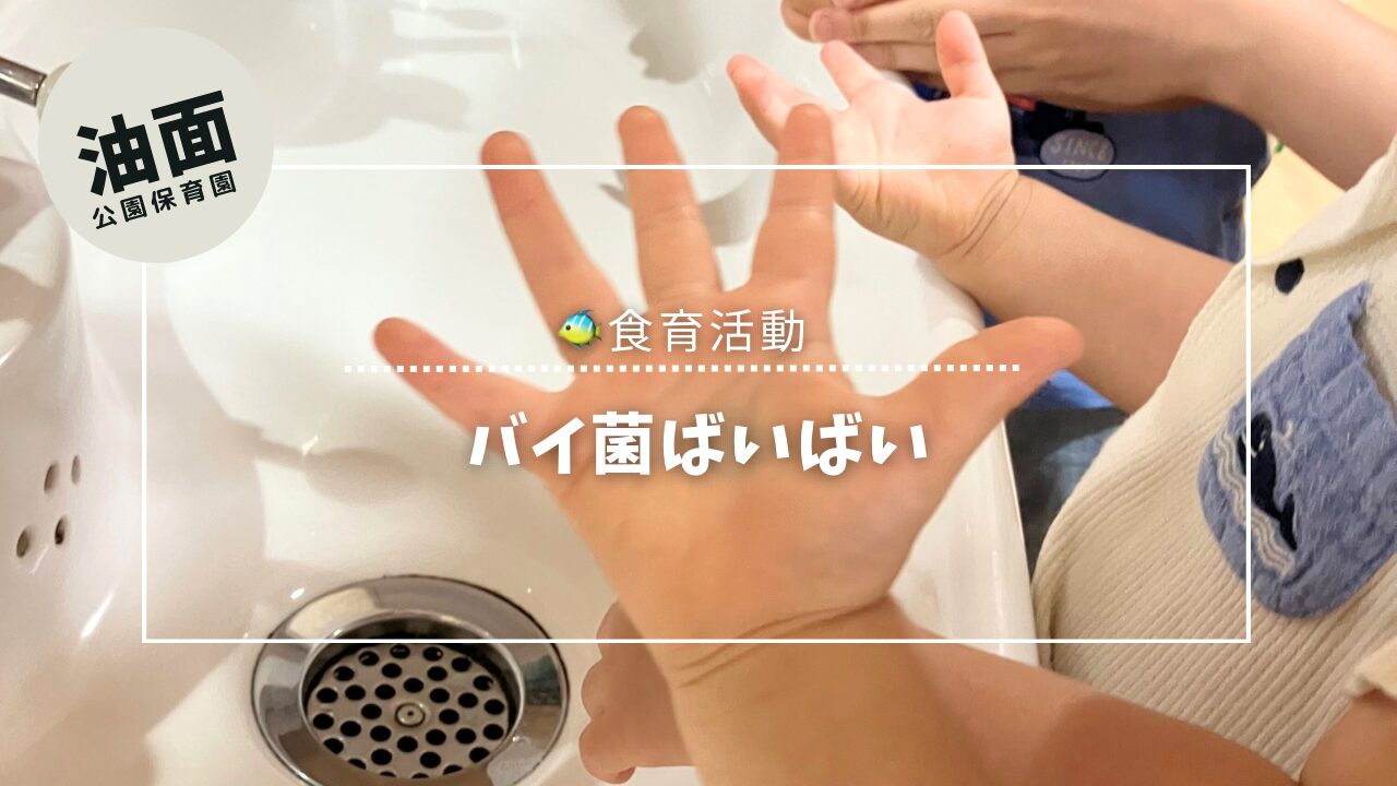 ⁂6月食育《手洗い👏》