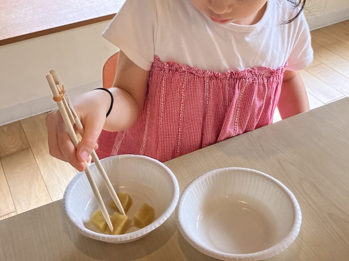 ⁂７月の食育活動（ぱんだ、きりん、らいおん）