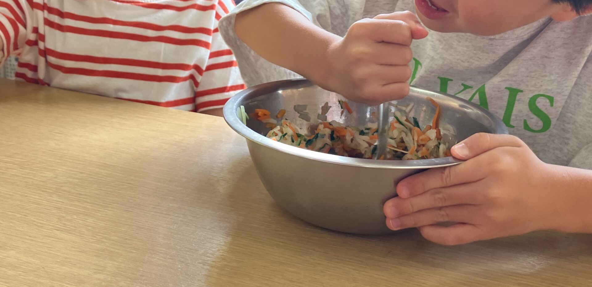 ⁂4・5歳児食育　よく噛んでたべよう！