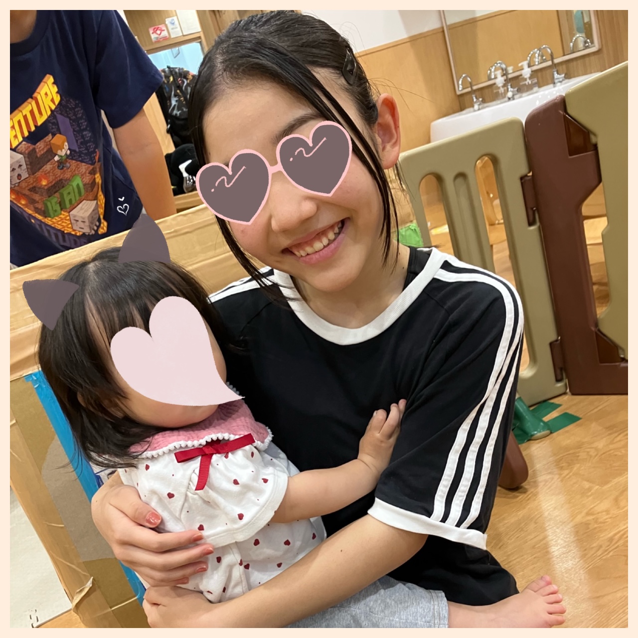 ☆小中高生の保育士体験☆