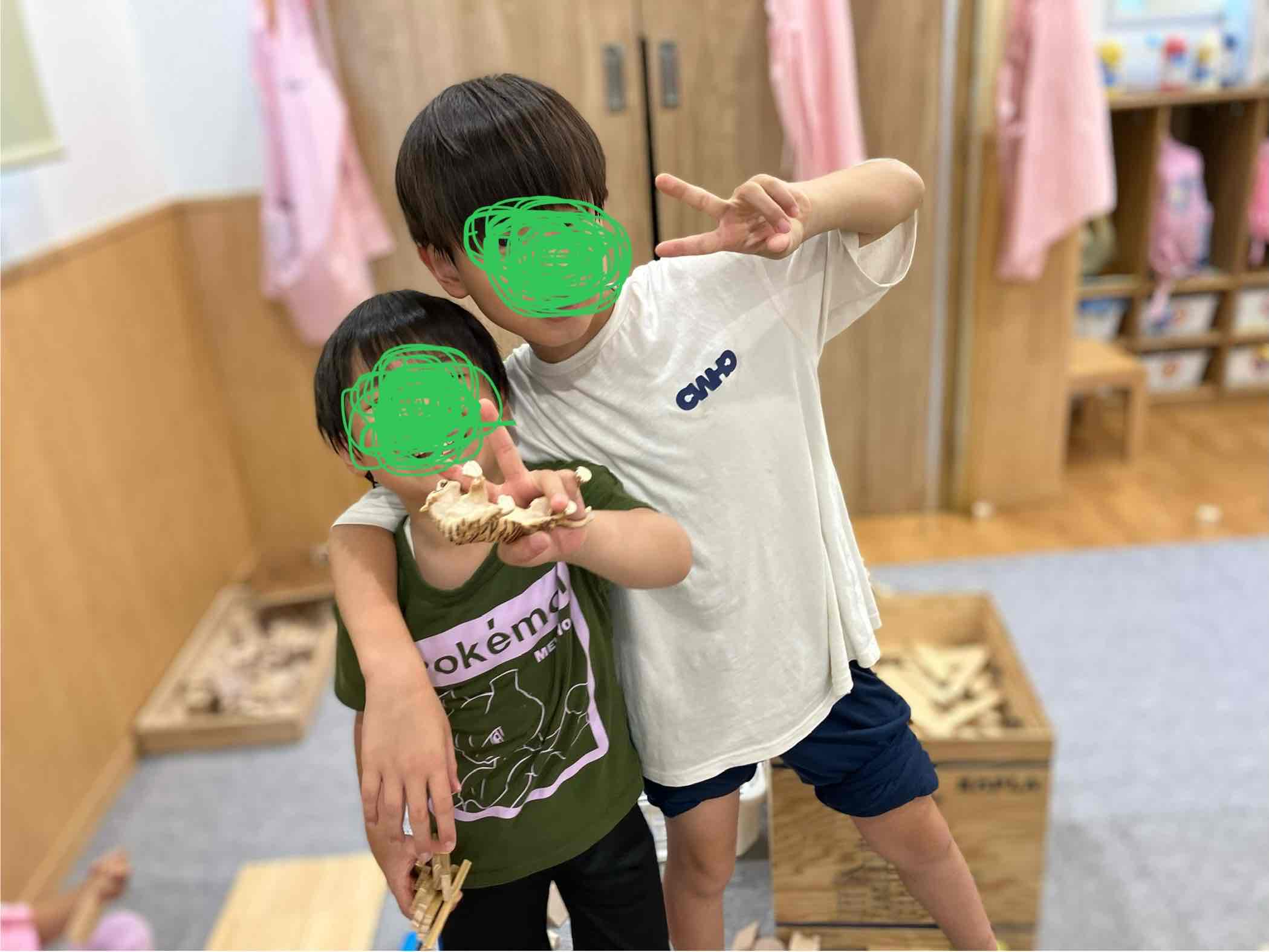 卒園児のお姉さん・お兄さんが遊びに来てくれました♪