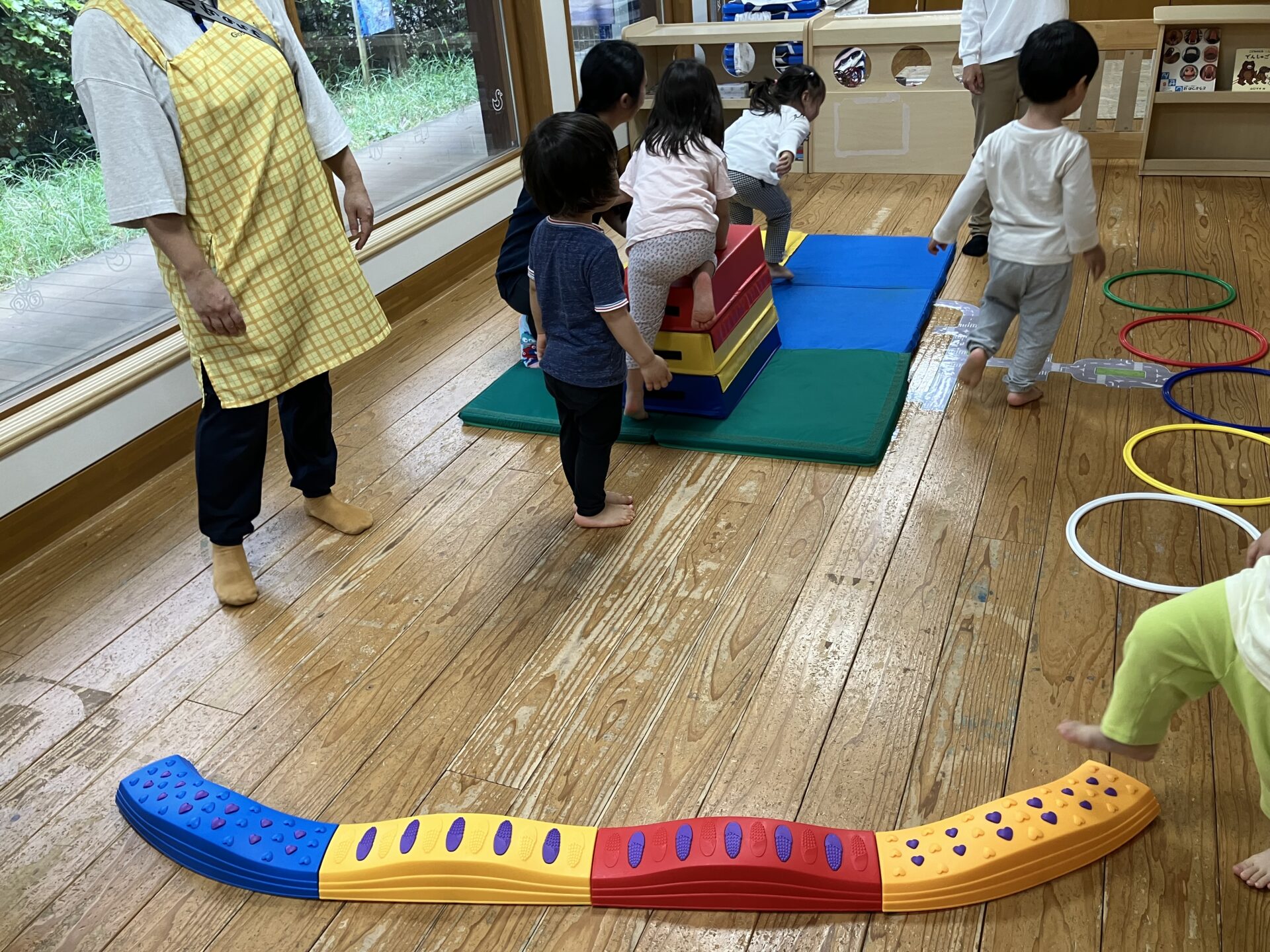 お友だちと一緒は楽しいね♪　～近隣保育園との交流～