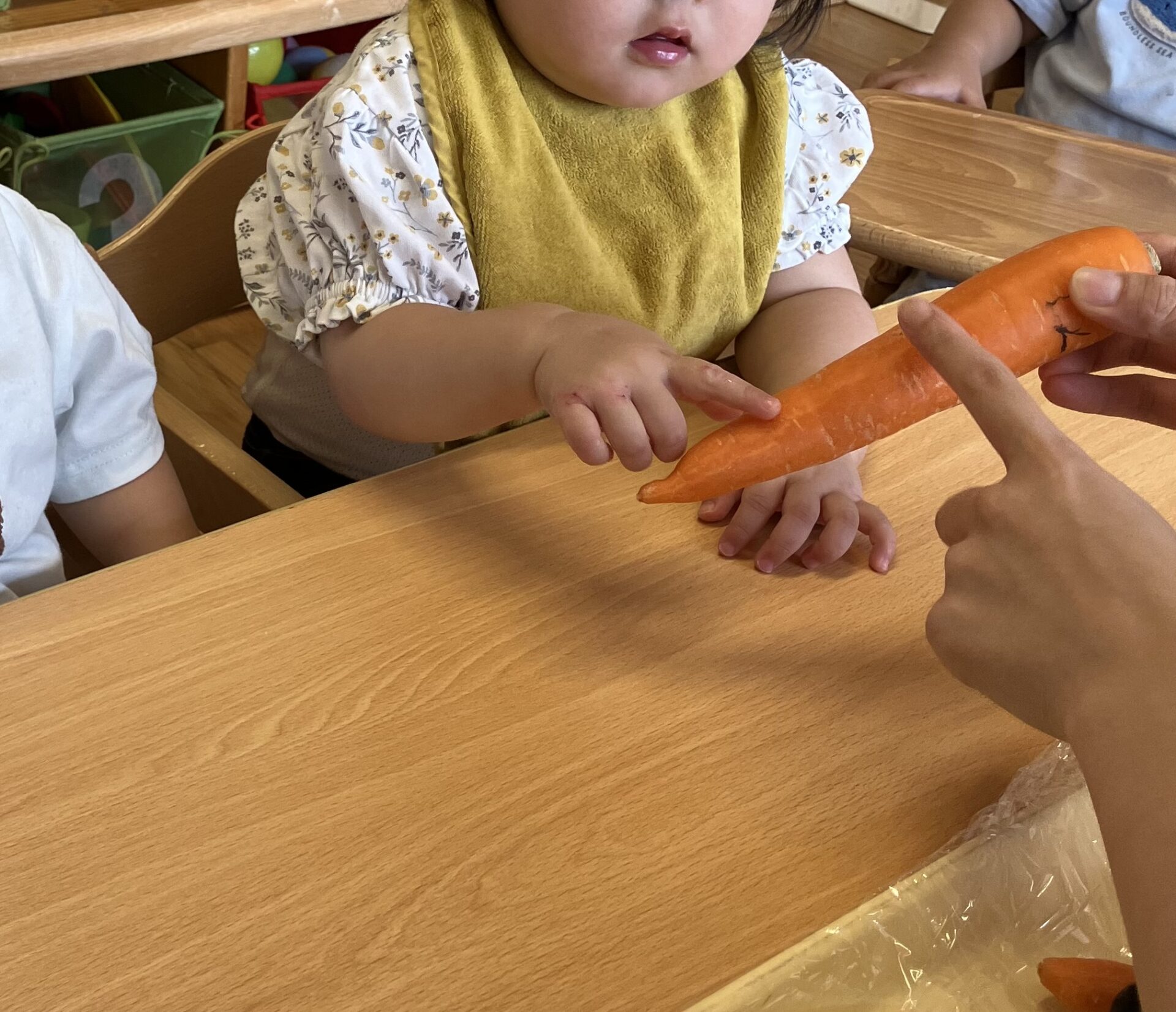 ⁂10月の食育活動（ひよこ組）