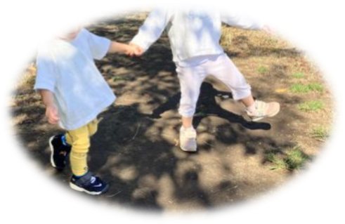 一緒にお散歩嬉しいな♪