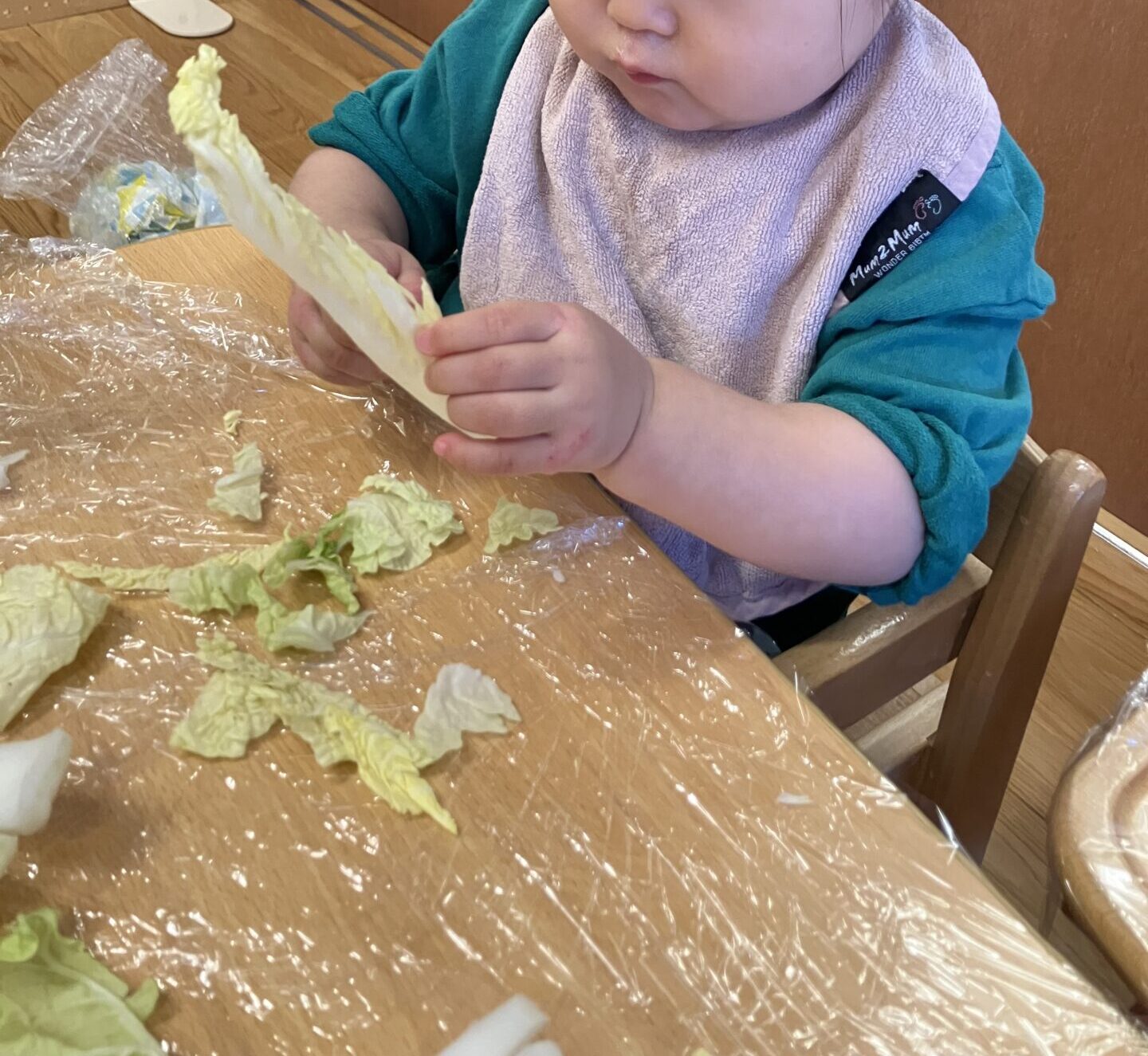 ⁂１２月の食育活動（ひよこ組）