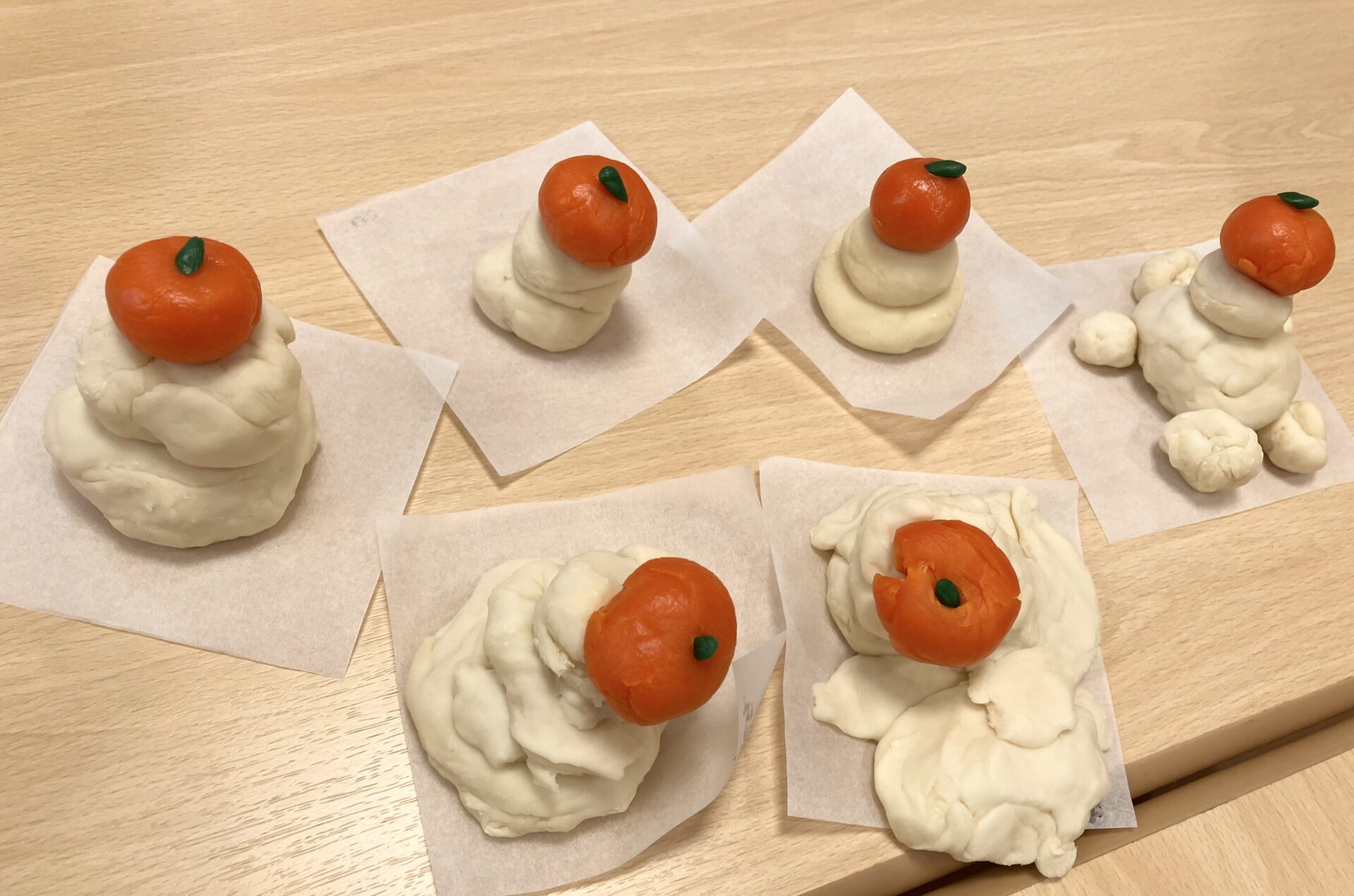 ⁂1月　うさぎ組・幼児クラス食育活動