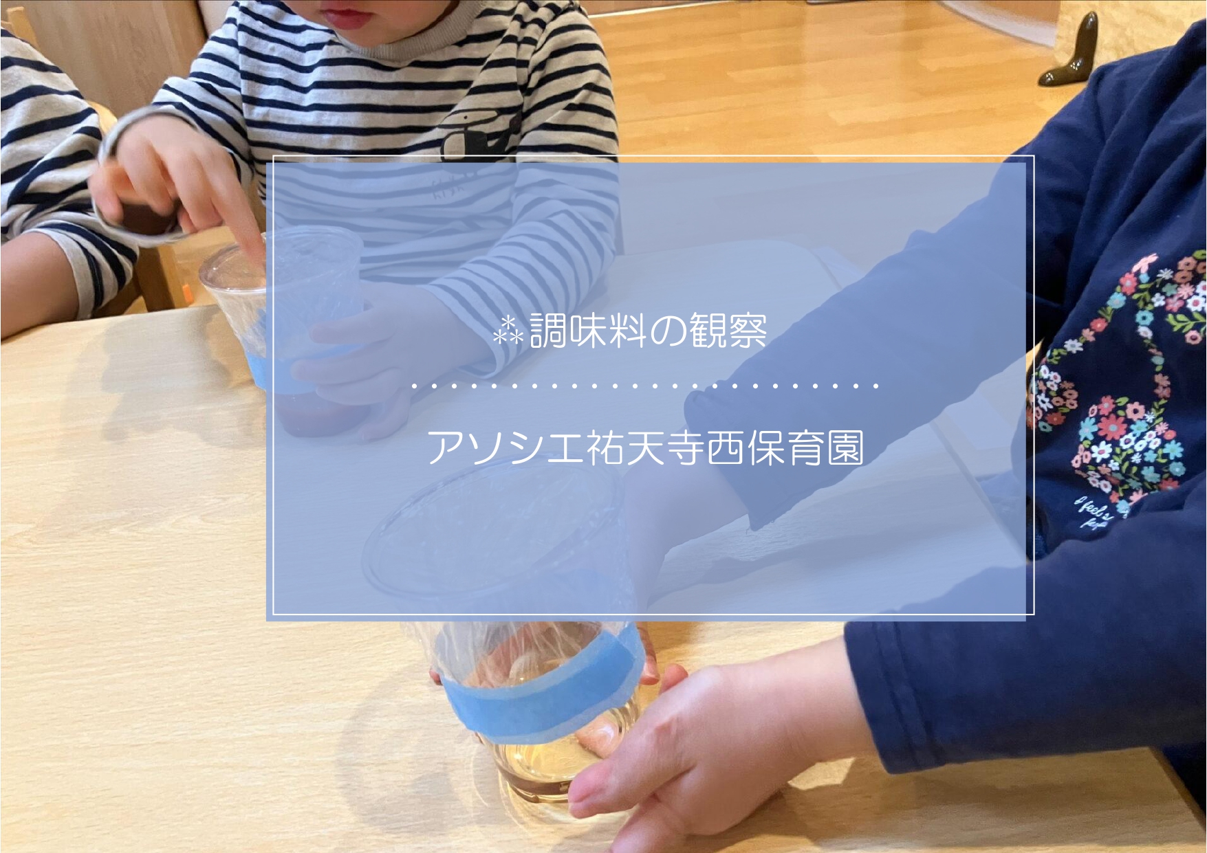 ⁂調味料の観察