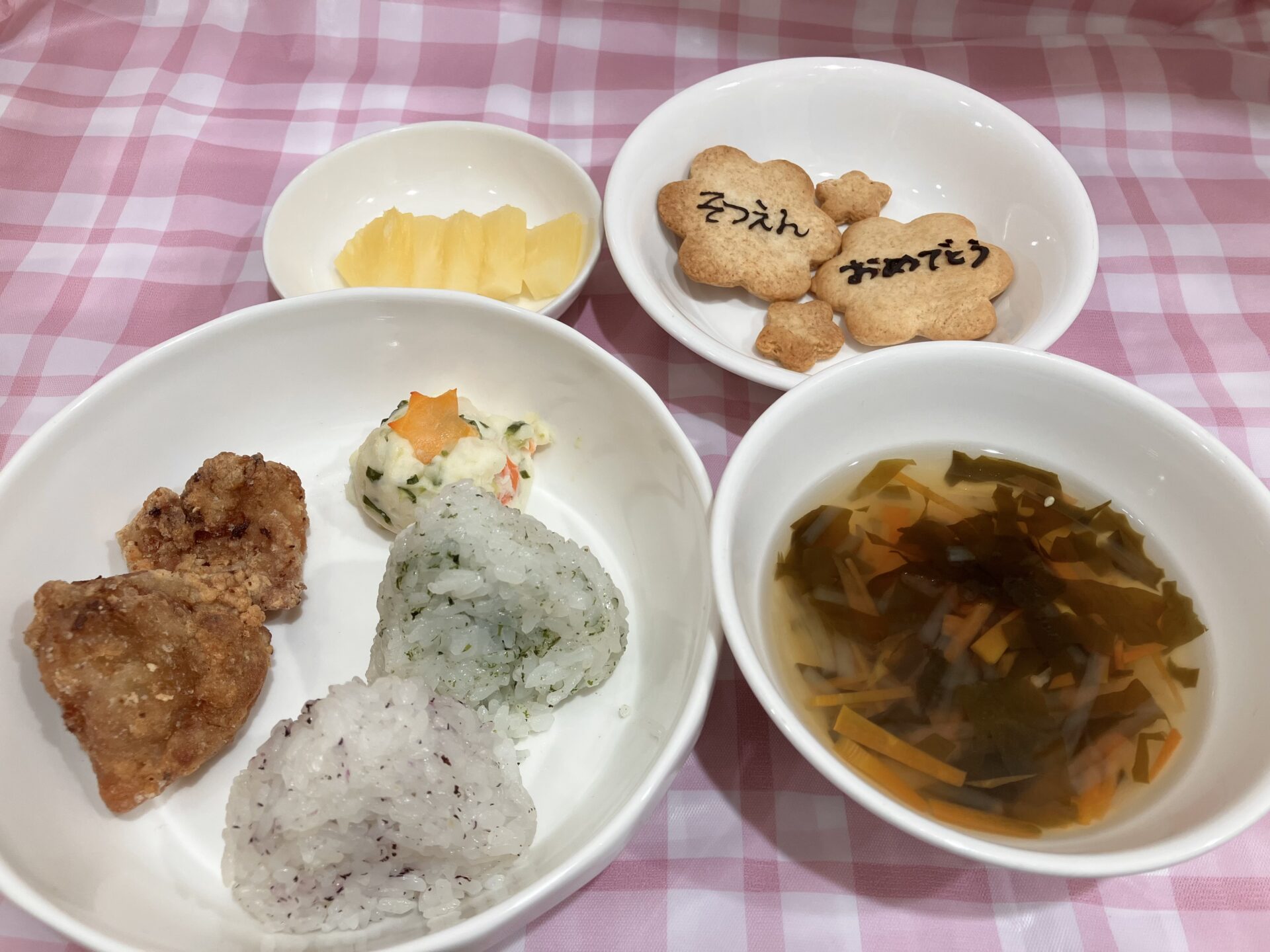 ⁂幼児クラス ～バイキング給食～