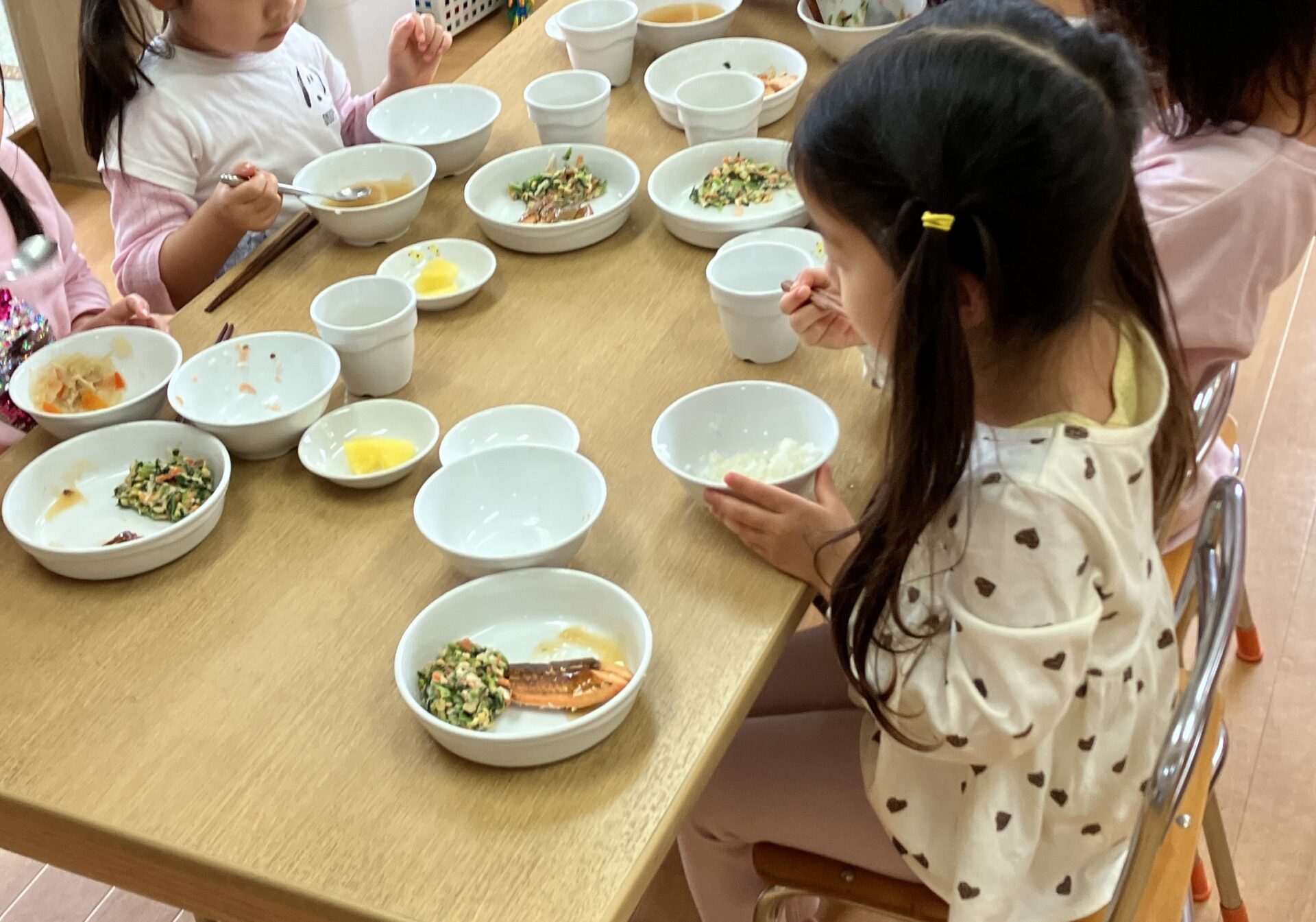 ⁂4歳児食育『食事マナー』