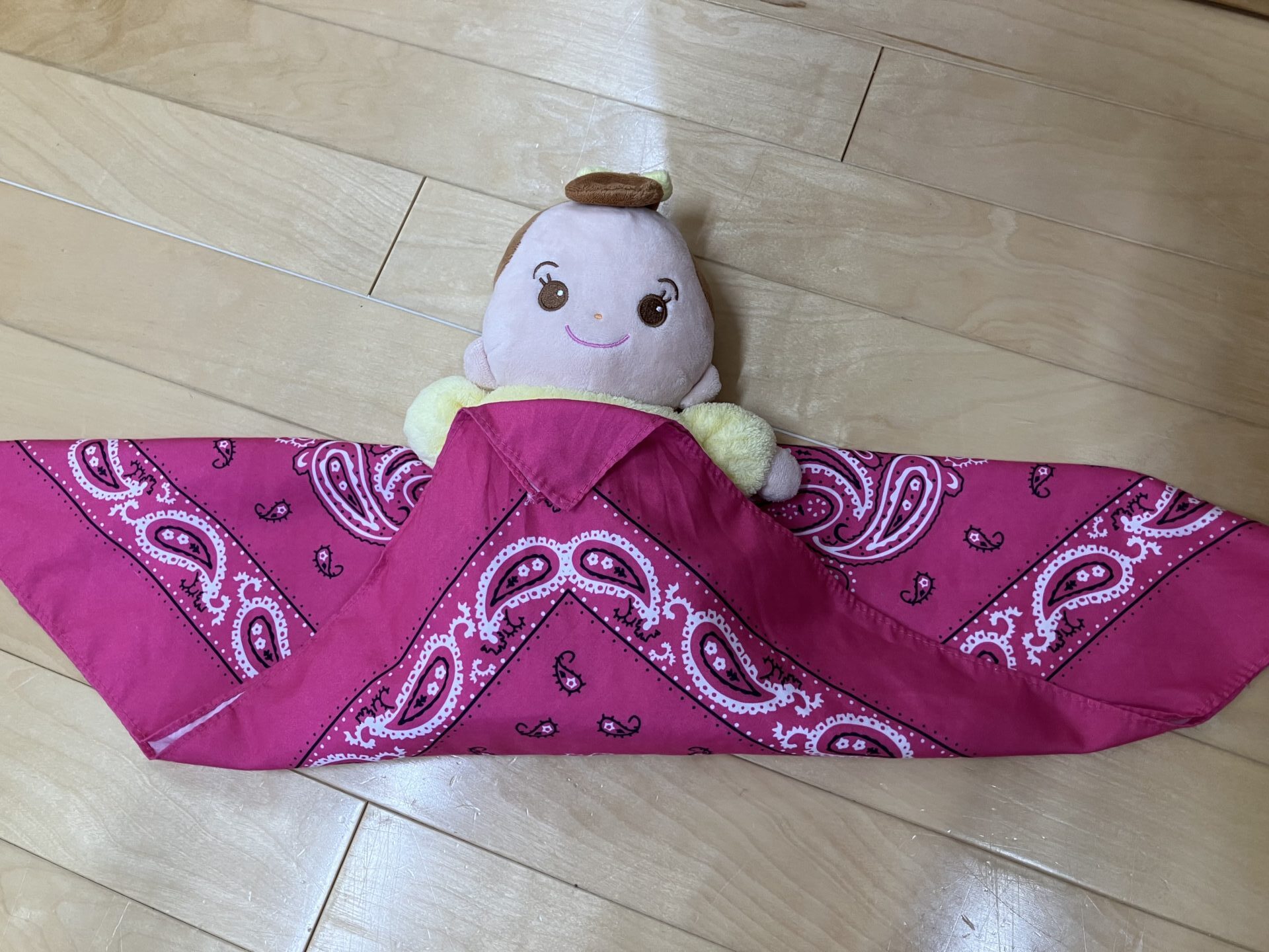 １歳児クラス『おんぶブーム到来！』