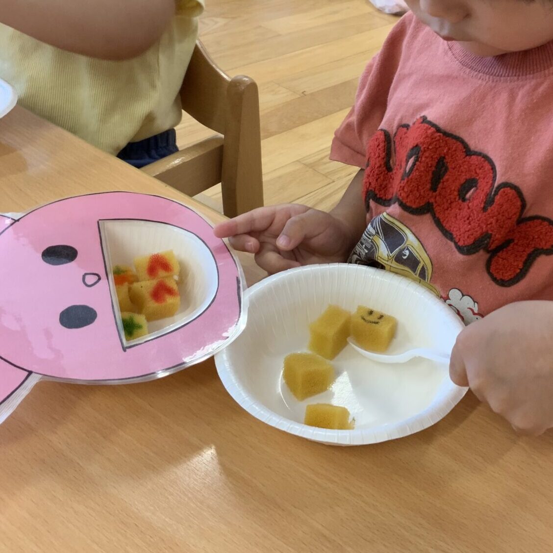 ⁂7月の食育活動(こあら組、うさぎ組)