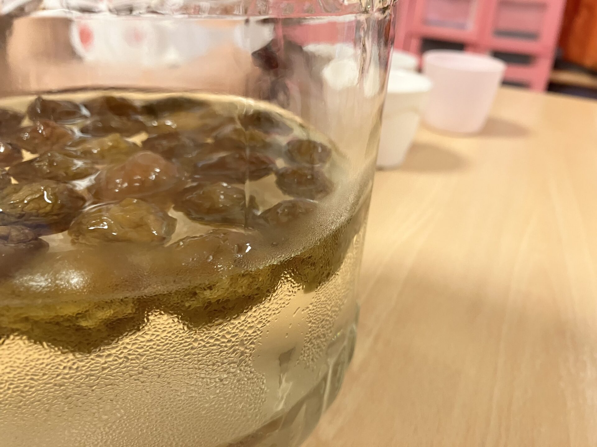 ⁂幼児クラス食育活動　梅ジュースができました♪