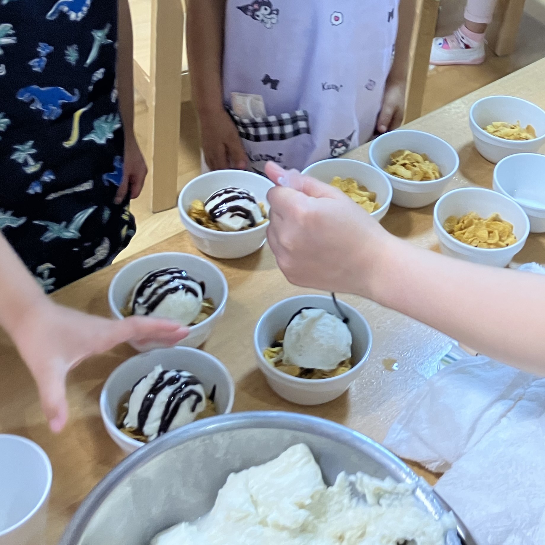 ⁂7月食育活動～バナナアイスを作ろう～